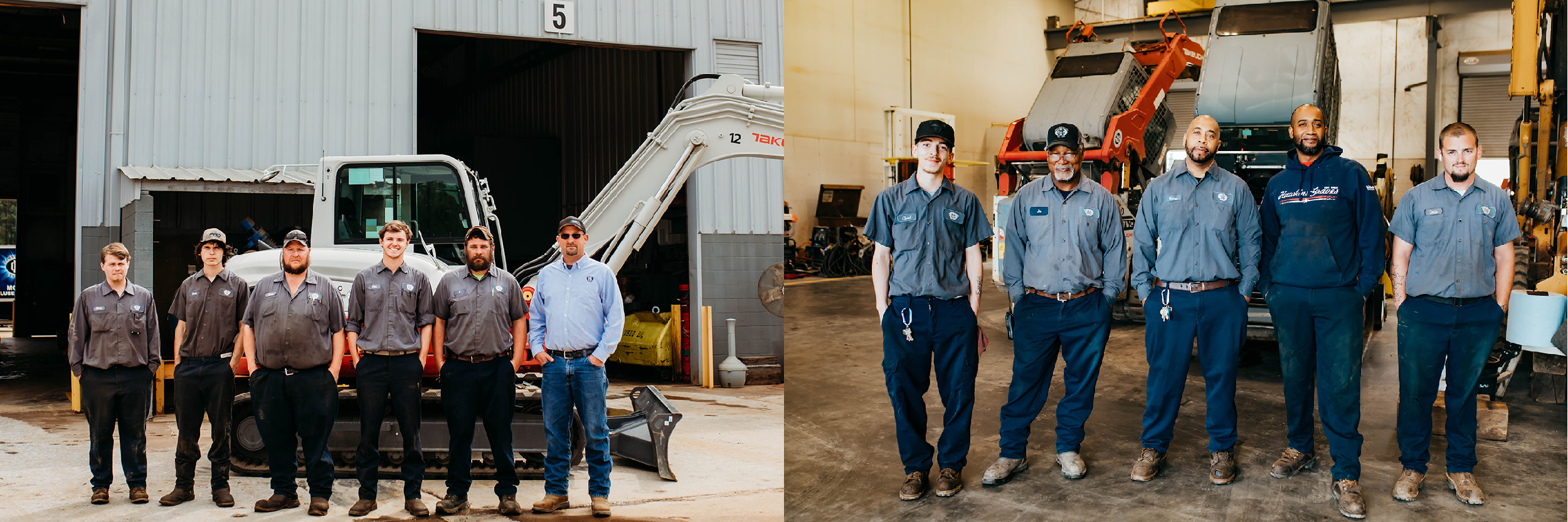 Trained technicians