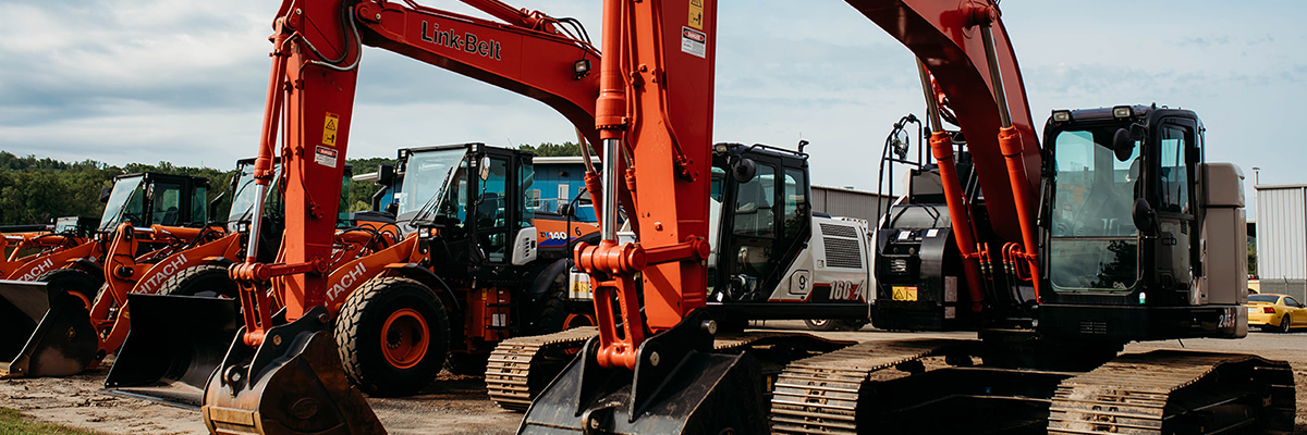 New heavy and light equipment